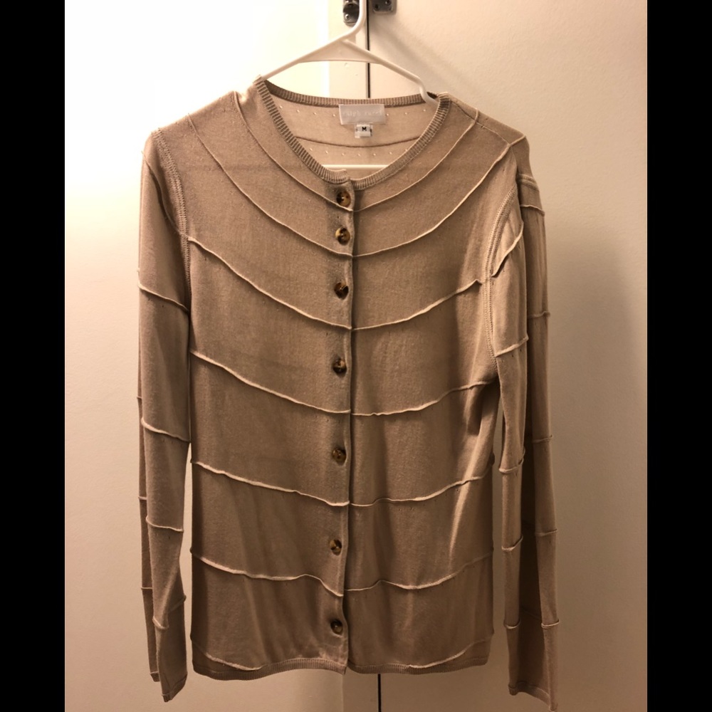 Ralph Rucci Signature Silk Cardigan
